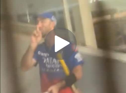[Watch] Glenn Maxwell Does Cummins' Silence Gesture To GT Fans After 9-Wickets Convincing Win